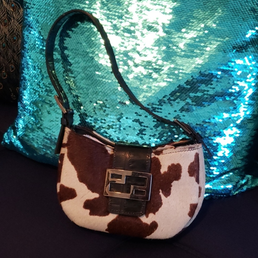 Pony hair handbag